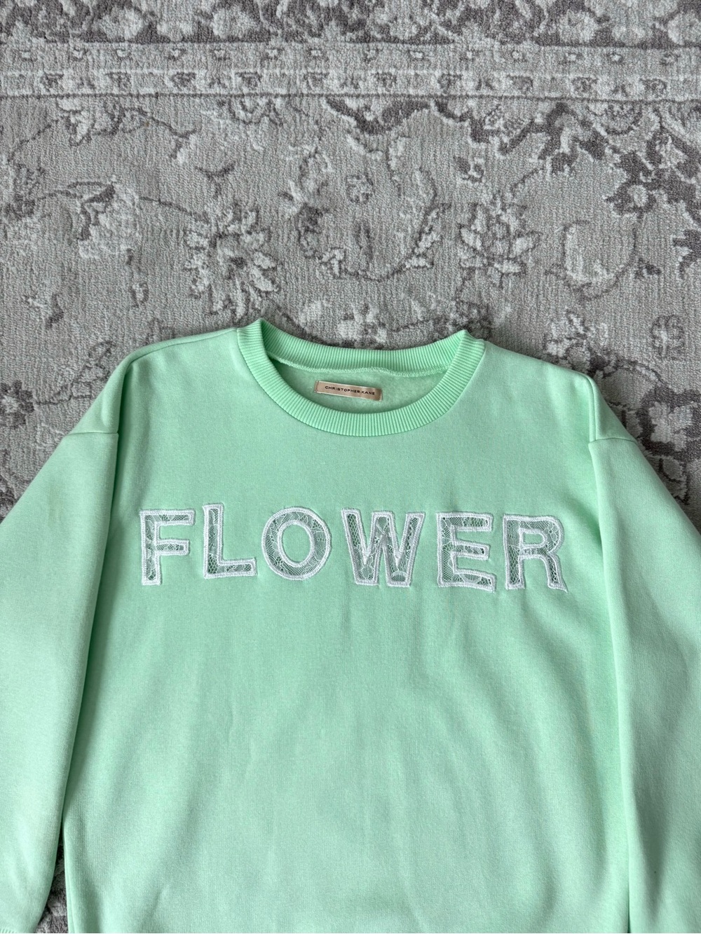 Christopher Kane S/S14 Runway Cut Out Lace 'FLOWER' Sweatshirt - Made in Italy - Picture 3 of 7
